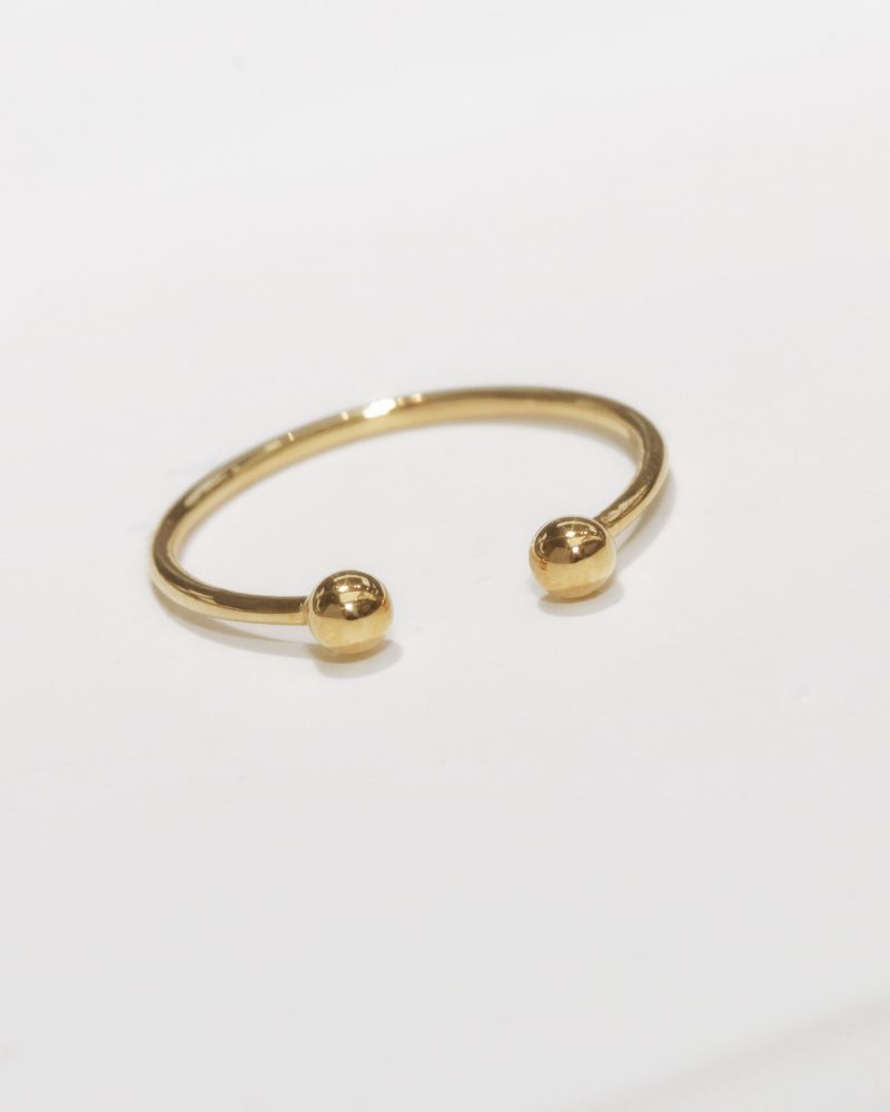 Plain Gold Open Ring