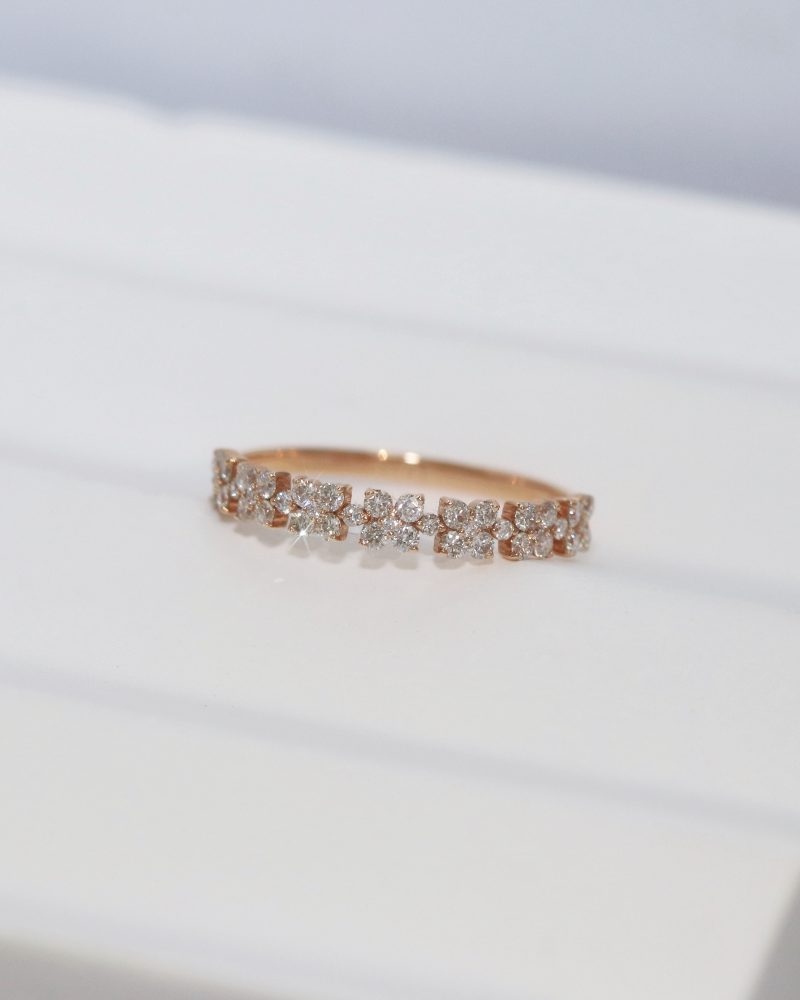 Floral Diamond Ring