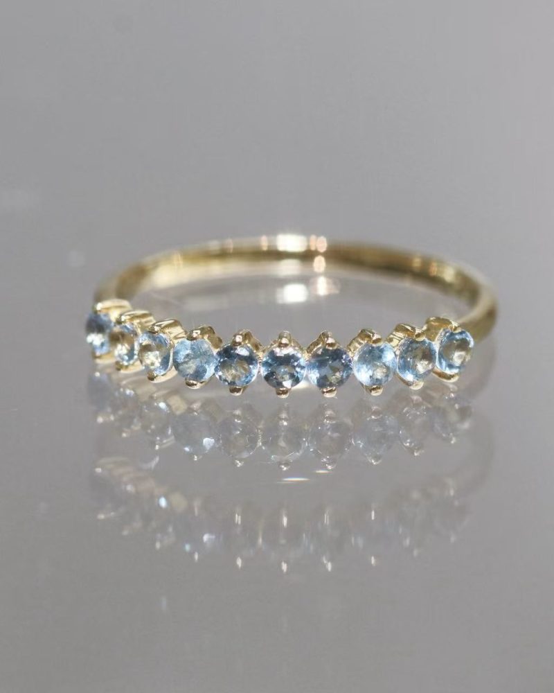Natural Aquamarine Ring