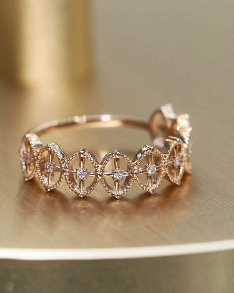 Lace Diamond Ring