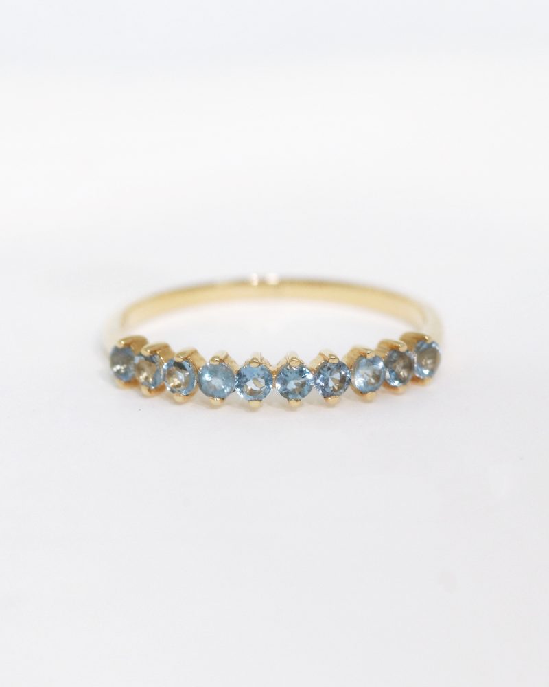 Natural Aquamarine Ring