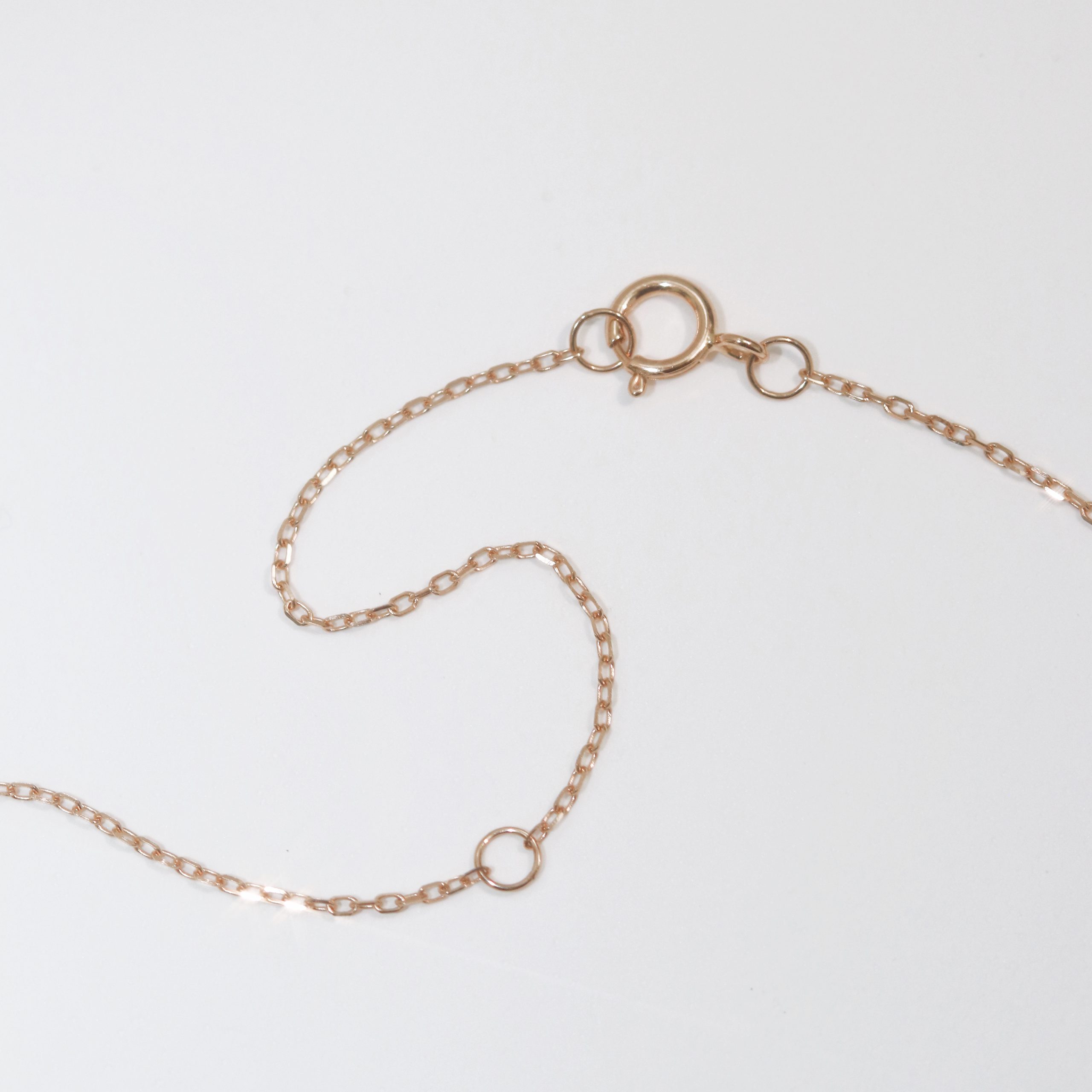 Oval cut Ruby Horseshoe Diamond Necklace - Image 5