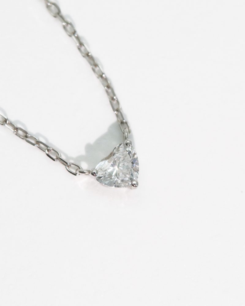 0.20ct Heart Shape Diamond Necklace