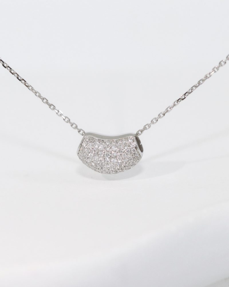 Bean Diamond Necklace