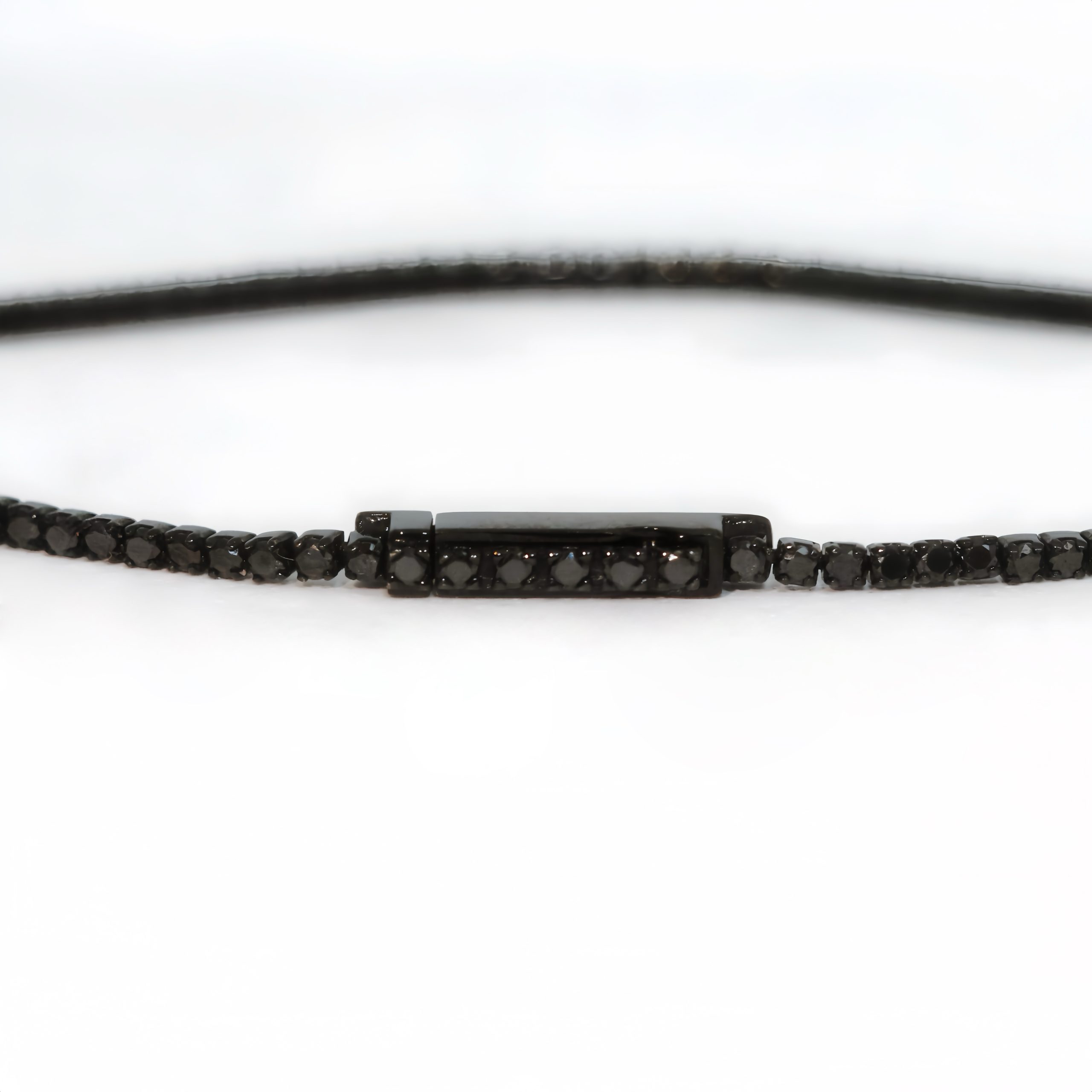Diamond Snake Chain Tennis Bracelet - Image 11