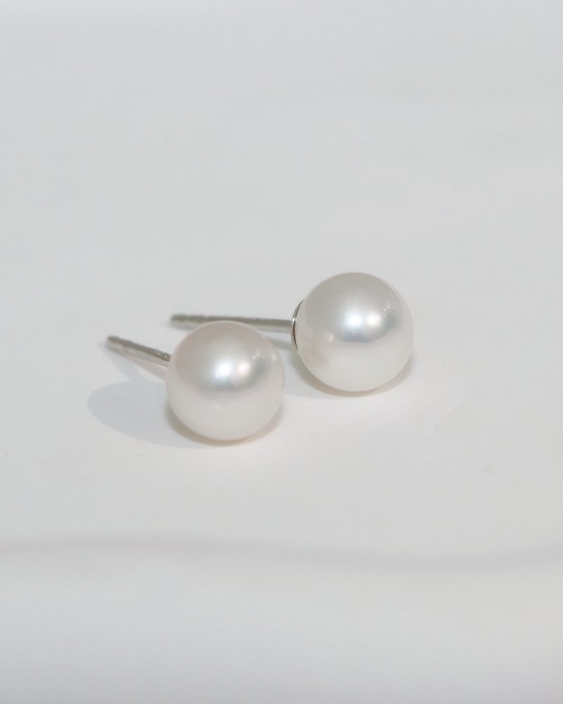 Freshwater Pearl Studs Earrings 6.5 - 6.8mm