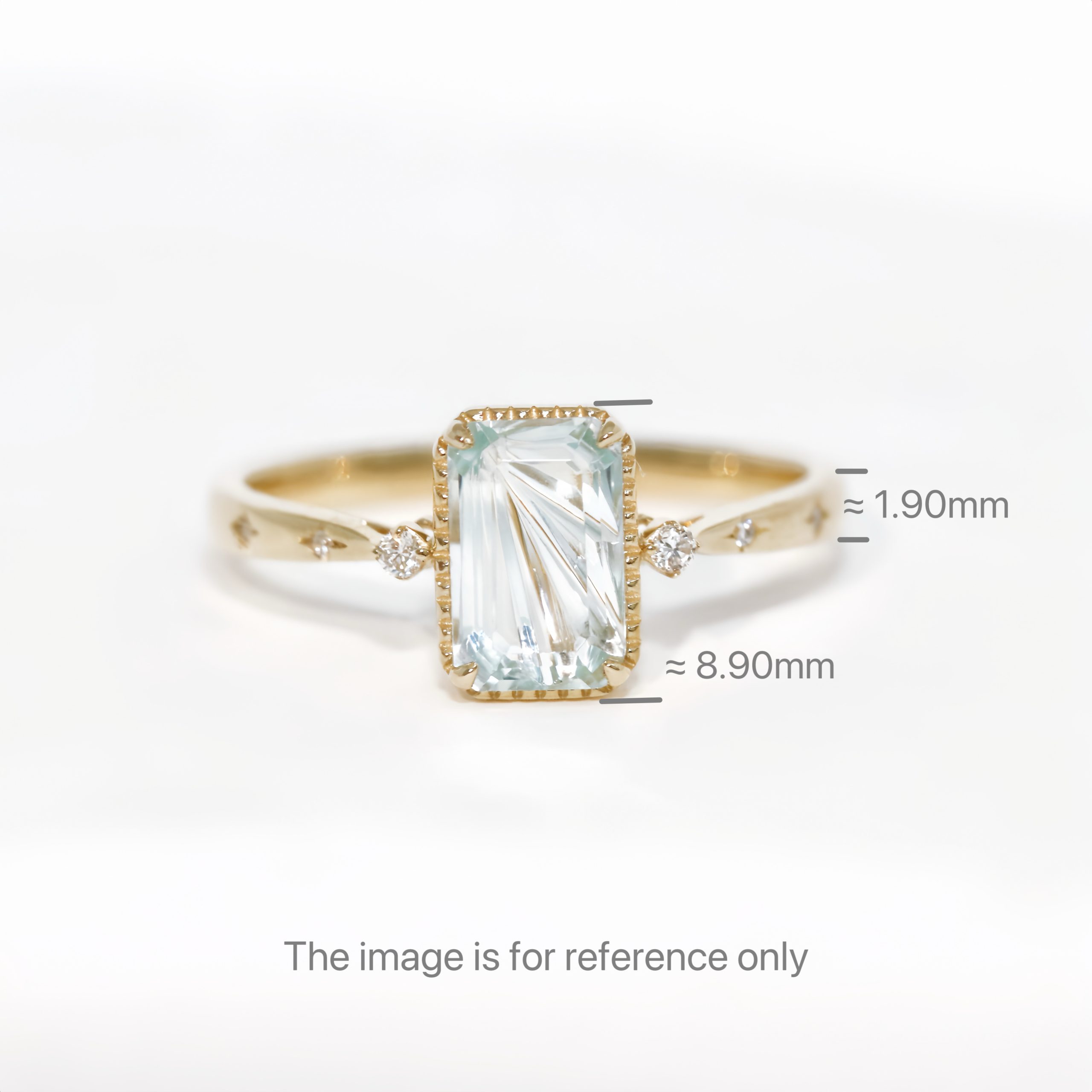 Kiriko Brazilianite Diamond Ring - Image 5