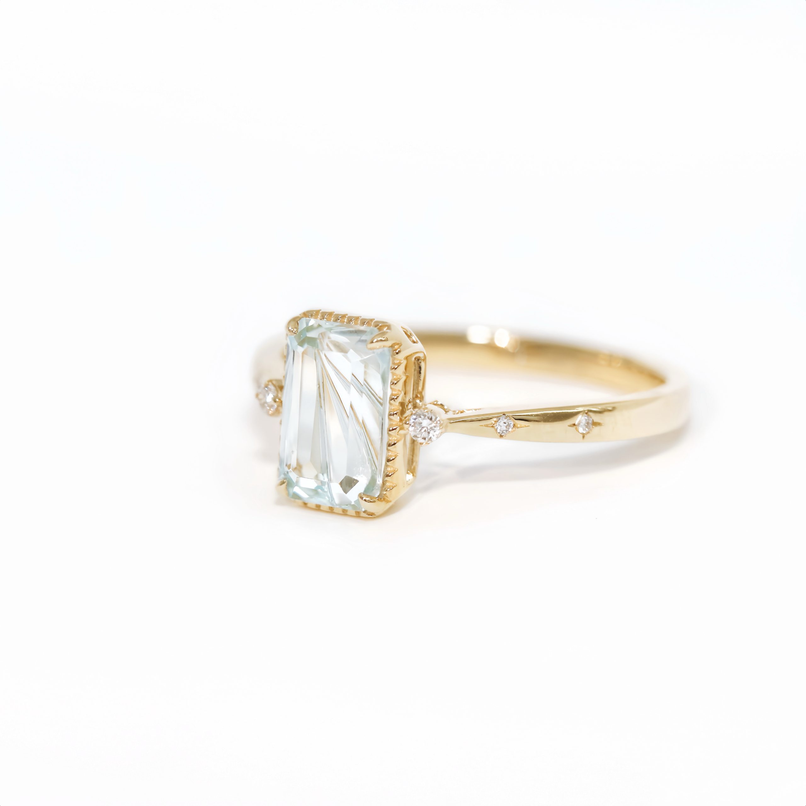 Kiriko Brazilianite Diamond Ring - Image 2