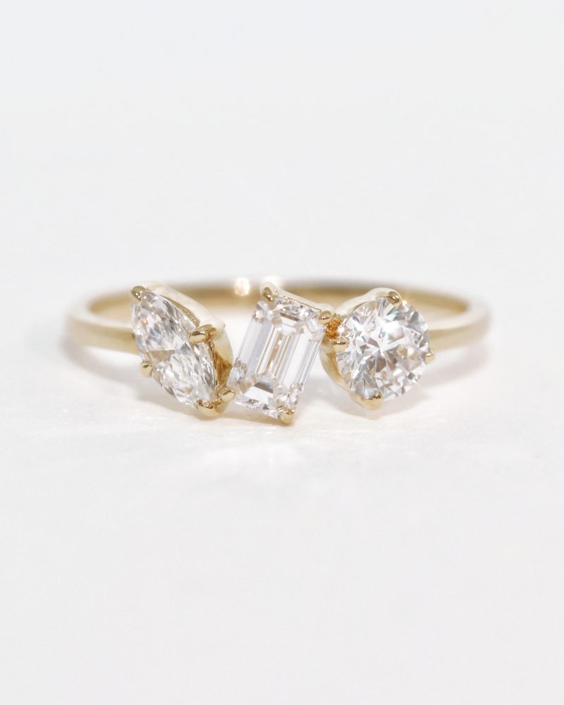 Three Stone Diamond Ring