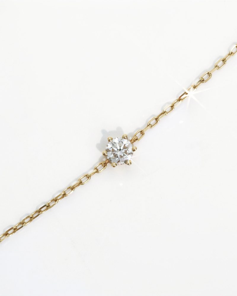 Solitaire Diamond Bracelet